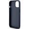 Guess 4G Triangle Metal Logo case for iPhone 15 Plus / 14 Plus - blue | Techbox