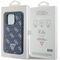 Guess 4G Triangle Metal Logo case for iPhone 15 Pro - blue - Apple Cases - Cases - Techbox