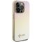 Guess GUHCP15XPSAIRSD iPhone 15 Pro Max 6.7" gold/gold hardcase Saffiano Iridescent Script | Techbox