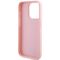 Guess GUHCP15XPSAIRSP iPhone 15 Pro Max 6.7" pink/pink hardcase Saffiano Iridescent Script - Apple Cases - Cases - Techbox
