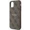 Guess GUHMN61G4GFRW iPhone 11 6.1" / Xr brown/brown hardcase 4G Collection Leather Metal Logo MagSafe | Techbox