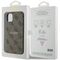 Guess GUHMN61G4GFRW iPhone 11 6.1" / Xr brown/brown hardcase 4G Collection Leather Metal Logo MagSafe | Techbox