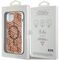 Guess IML GCube MagSafe case for iPhone 15 Plus / 14 Plus - brown - Apple Cases - Cases - Techbox