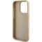 Guess Saffiano Iridescent Script case for iPhone 15 Pro - gold | Techbox