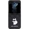Karl Lagerfeld Saffiano Monogram Choupette Pin case for Samsung Galaxy Z Flip 5 - black - Samsung Cases - Cases - Techbox