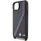 BMW M Edition Carbon Tricolor Lines &amp; Strap case for iPhone 15 / 14 / 13 - black | Techbox