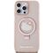 Hello Kitty Ring Stand Glitter Electrop Logo MagSafe Case for iPhone 15 Pro Max - Pink | Techbox