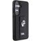 Karl Lagerfeld Gripstand Saffiano Karl&amp;Choupette Pins case for Samsung Galaxy S24+ - black | Techbox