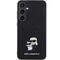 Karl Lagerfeld KLHCS24MPSAKCMPK S24+ S926 hardcase black/black Saffiano Karl &amp; Choupette Metal Pin | Techbox