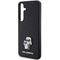 Karl Lagerfeld KLHCS24MPSAKCMPK S24+ S926 hardcase black/black Saffiano Karl &amp; Choupette Metal Pin | Techbox