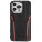 Audi Genuine Leather case with MagSafe for iPhone 14 Pro Max - black and red | Techbox