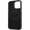 Audi Genuine Leather case with MagSafe for iPhone 15 Pro Max - black and red | Techbox