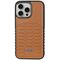 Audi Synthetic Leather case with MagSafe for iPhone 14 Pro Max - brown | Techbox