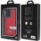 Audi Synthetic Leather case with MagSafe for iPhone 14 Pro - red | Techbox