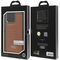 Audi Synthetic Leather case with MagSafe for iPhone 15 Pro Max - brown | Techbox