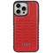 Audi Synthetic Leather case with MagSafe for iPhone 15 Pro Max - red | Techbox