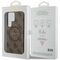 Guess 4G Collection Leather Metal Logo MagSafe Case for Samsung Galaxy S24 Ultra - Brown | Techbox