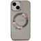 Guess IML Flowers Wreath MagSafe case for iPhone 15 / 14 / 13 - black | Techbox