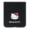 Hello Kitty Metal Logo Kitty Head case for Samsung Galaxy Z Flip 5 - black - Samsung Cases - Cases - Techbox