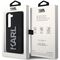 Karl Lagerfeld 3D Rubber Glitter Logo case for Samsung Galaxy S23+ - black | Techbox