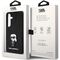 Karl Lagerfeld Fixed Glitter Ikonik Logo Metal Pin case for Samsung Galaxy S24+ - black - Samsung Cases - Cases - Techbox