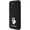 Karl Lagerfeld Silicone Choupette Metal Pin case for Samsung Galaxy S23 - black - Samsung Cases - Cases - Techbox