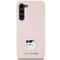 Karl Lagerfeld Silicone Choupette Metal Pin case for Samsung Galaxy S23+ - pink - Samsung Cases - Cases - Techbox