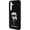 Karl Lagerfeld Silicone Ikonik case for Samsung Galaxy S24 - black - Samsung Cases - Cases - Techbox