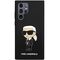 Karl Lagerfeld Silicone Ikonik case for Samsung Galaxy S24 Ultra - black - Samsung Cases - Cases - Techbox