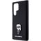 Karl Lagerfeld Silicone Ikonik Metal Pin case for Samsung Galaxy S23 Ultra - black | Techbox