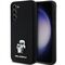 Karl Lagerfeld Silicone Karl&amp;Choupette Metal Pin case for Samsung Galaxy S23+ - black - Samsung Cases - Cases - Techbox