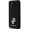 Karl Lagerfeld Silicone Karl&amp;Choupette Metal Pin case for Samsung Galaxy S23+ - black - Samsung Cases - Cases - Techbox