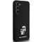Karl Lagerfeld Silicone Karl&amp;Choupette Metal Pin case for Samsung Galaxy S23+ - black - Samsung Cases - Cases - Techbox