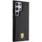 Ferrari Carbon Stitched Bottom case for Samsung Galaxy S24 Ultra - black | Techbox
