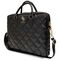 Guess 4G Quilted bag for a 16" laptop - black