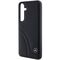 Mercedes Leather Curved Stitches case for Samsung Galaxy S24+ - black - Samsung Cases - Cases - Techbox