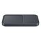 Samsung Duo EP-P5400TBEGEU 15W inductive charger with mains charger and power cable - black