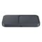 Samsung Duo EP-P5400TBEGEU 15W inductive charger with mains charger and power cable - black