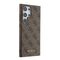 Guess 4G Metal Gold Logo case for Samsung Galaxy S24 Ultra - brown | Techbox