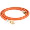 Reduction connection to a tourist gas cylinder G 3/8" L - 7/16" hose 1.5 m