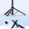 Selfie stick WC1Y2S 1.3m aluminum alloy telescopic tripod with phone holder - black | Techbox