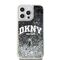 DKNY Liquid Glitter Big Logo iPhone 14 Pro Max Case - Black | Techbox