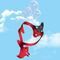 Rockbros 2017-11ARD Aluminum Bike Bottle Holder - Red | Techbox