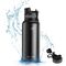 Rockbros 35210029001 thermal bottle for bicycle drinks 550 ml - black | Techbox
