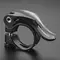 Rockbros 41210092001 bicycle seat clamp with quick release - black | Techbox