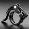 Rockbros 41210092001 bicycle seat clamp with quick release - black | Techbox