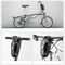 Rockbros bag 3011006301 for the handlebar of a bicycle or scooter 1.3 l - black - Smartphone Holders - Smartphones - Techbox