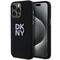 DKNY Liquid Silicone Metal Logo iPhone 15 Pro Case - Black | Techbox