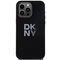 DKNY Liquid Silicone Metal Logo iPhone 15 Pro Case - Black | Techbox