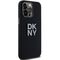 DKNY Liquid Silicone Metal Logo iPhone 15 Pro Case - Black | Techbox